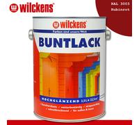 Wilckens 2,5 L Vernis Brillant RAL 3003 Rouge Rubis Intérieur & Extérieur