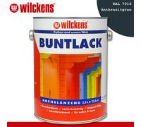 Wilckens 2,5 L Vernis Brillant RAL 7016 Gris Anthracite Intérieur & Extérieur