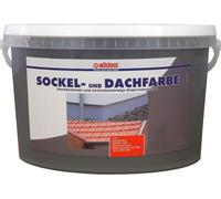 Wilckens 2,5l Peinture pour soubassement de toit ardoise grise Peinture pour soubassement Peinture extérieure Laque
