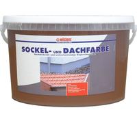 Wilckens 2,5l Peinture pour soubassement et toiture Havanna Peinture pour soubassement Peinture extérieure Laque
