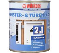 Wilckens 2 en 1 de fenêtre & portes Vernis Brillant, 750 ml, Blanc 12993000050