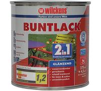 Wilckens 2 en 1 Multicolore Vernis Brillant, RAL 7001 gris argenté, 375 ml 10470100030