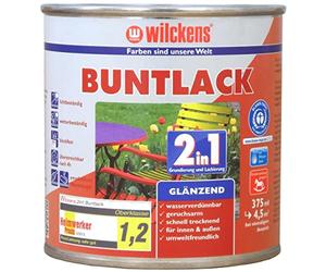 Wilckens 2 en 1 Multicolore Vernis Brillant, RAL 7035 lichtgrau, 375 ml 10473500030
