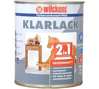 Wilckens 2 en 1 Vernis transparent satiné, 750 ml 12400000050