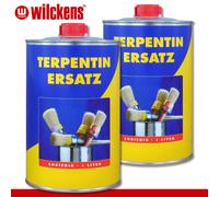 Wilckens 2 x 1 L White Spirit Nettoyeur Diluant Térébenthine Brosse Couleur Lack