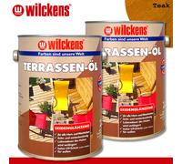 Wilckens 2 X 2,5 L Huile De Terrasse | Teck | Protection Du Bois Huile Pour Bois