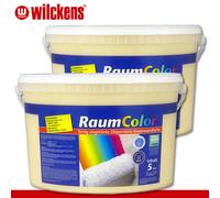 Wilckens 2 x 5 L Raumcolor Kunststoff-Dispersionsfarbe Innenwandfarbe Sahara