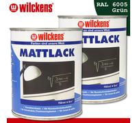 Wilckens Peinture de tableau noire - Vernis mat RAL 9005 - 750 ml