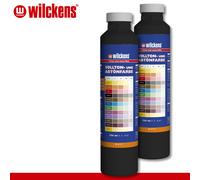 Wilckens 2 x 750 ML Vollton- & Abtönfarbe Noir Couleur des Murs Wetterbständig
