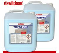 Wilckens 2x10l Basse Profonde Kunststoffdispersion Bleuâtre Base Intérieur &