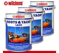 Wilckens 3 X 2,5 L Vernis Pour Bateaux Et Yachts Incolore