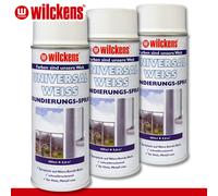 Wilckens 3 X 400 ML Spray De Fond Blanc Universel Pour Intérieur Et Extérieur