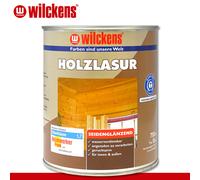 Wilckens 750 Ml Lasure En Bois LF Satinée Transparente Revêtement En Bois