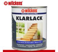 Wilckens 750 Ml Vernis 2 En 1 Brillant Écologique Bois Intérieur & Extérieur