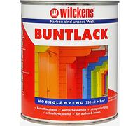 Wilckens 750 ml vernis multicolore gris anthracite RAL 7016 Ultra, base de résine synthétique, intérieur & extérieur