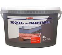 Wilckens Peinture pour plinthe et toit mat 5 l RAL 7023 gris béton