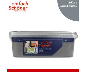 Wilckens Simplement Beau Farbwelten 2,5 L Innenwandfarbe Mat Noble Gris Basalte
