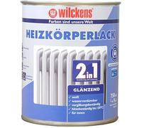 Wilckens Vernis 2 en 1 pour radiateur Blanc brillant 750 ml