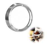 wilcractk Anneaux De Dosage De Café 51mm Coffee Dosing Ring Accessoires Pour Machines À Café En Aluminium Argent, Design Solide Et Durable, Idéal Pour Espresso Précis À La Maison Ou Au Bureau