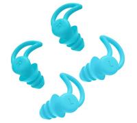 wilcractk Bouchon D'Oreille Pour Dormir En Silicone Souple Anti Bruit Bleu Boules Quies Anti Ronflement Confort Sommeil Étanche Pour Moto Concert Casque Atelier Dortoir