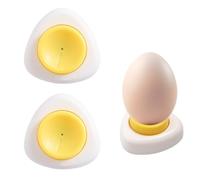 wilcractk Perceur D'œufs 2 Pièces, Pique Oeuf De Cuisine Avec Aiguille En Acier Inoxydable 304, 5,5×5,5 cm, Sécurisé Et Facile À Utiliser Pour Cuire Ou Cuire À La Vapeur Des Œufs Sans Les Casser