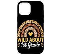 Wild About First Grade Rack to School Coque pour iPhone 12 Pro Max