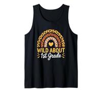 Wild About First Grade Rack to School Débardeur