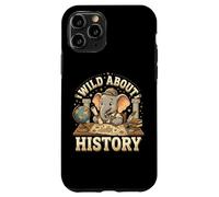 Wild About History Elephant School Fan Coque pour iPhone 11 Pro