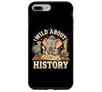 Wild About History Elephant School Fan Coque pour iPhone 7 Plus/8 Plus