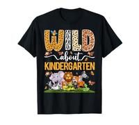 Wild About Kindergarten - L'ambiance de la Jungle pour Les Petits apprenants T-Shirt