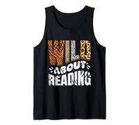 Wild About Reading Books Love Books Bibliothèque Bibliothèque Débardeur