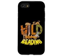 Wild About Reading Books Zoo Animals Library Day Bibliothécaire Coque pour iPhone SE (2020) / 7/8