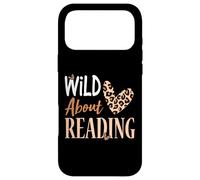 Wild About Reading Livre pour Enseignant Lovers Léopard Zèbre Coque pour iPhone 17 Pro Max