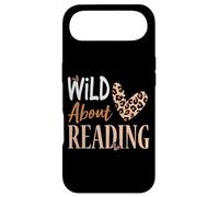Wild About Reading Livre pour Enseignant Lovers Léopard Zèbre Coque pour iPhone Air