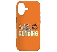 Wild About Reading Livres Zoo Animals Library Week Reading Coque pour iPhone 17