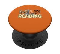 Wild About Reading Livres Zoo Animals Library Week Reading PopSockets PopGrip Adhésif