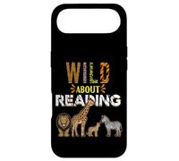 Wild About Reading Livres Zoo Animaux Love Livre de Lecture Coque pour iPhone Air