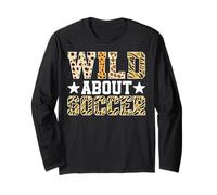 Wild About Soccer Sports Player Champion Team Manche Longue