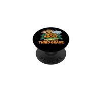 Wild About Troisième année Animaux de la Jungle Filles Garçons PopSockets PopGrip Adhésif