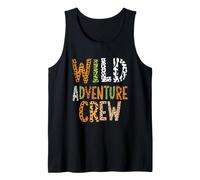Wild Adventure Crew Imprimé Animal coloré Débardeur