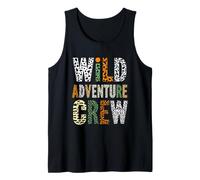Wild Adventure Crew Imprimé Animal coloré Débardeur