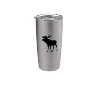 Wild Alaska Outdoor Hunting Orignal Gobelet isotherme en acier inoxydable double paroi