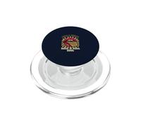 Wild and Fierce Rock Music Soul Leopard Lips Graphic PopSockets PopGrip pour MagSafe