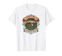 Wild and Free Bear - L'Aventure Vous Attend T-Shirt