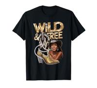 Wild and Free Boots And Bling It's a Cowgirl Thing Rodeo T-Shirt