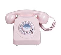 Wild and Wolf 746 Téléphone rétro Vieux Rose