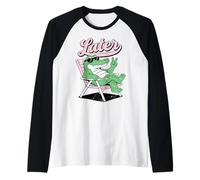 Wild Animal Crocodile Funny Alligator Later Gator Manche Raglan