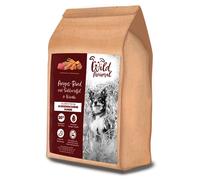 Wild Animal Croquettes Premium Pour Chiens, Bœuf Angus Avec Patate Douce Et Carotte, Sans Céréales, Lot De 1 (1 x 2 kg)