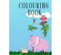 Wild Animal Friends: A Creative Coloring Journey for Kids Ages 3-6 - 24 Pages of Simple & Fun Animal Designs!: 24 Adorable Pages to Color - Develop ... Creativity, and Explore the Animal Kingdom!