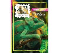 Wild Animal Kingdom Coloring Activity Book